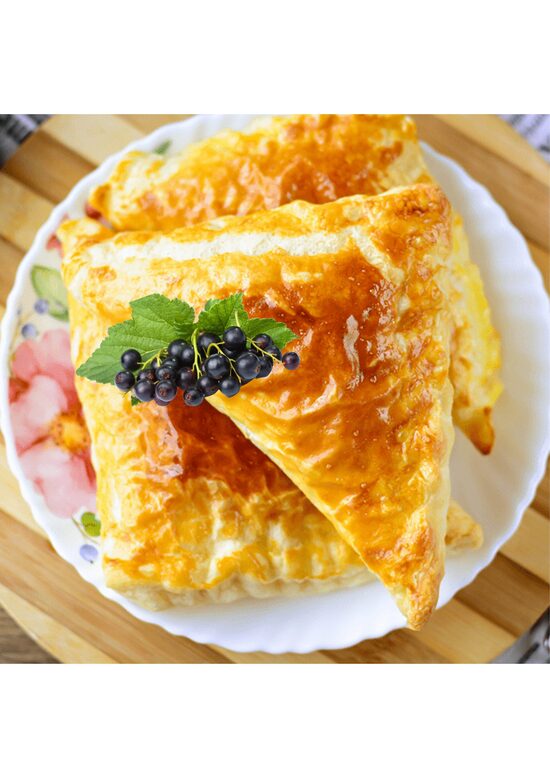 Pärmilehtaigna pirukad mustsõstraga 1kg 